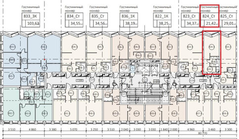 Квартира 21,4 м², студия - изображение 2