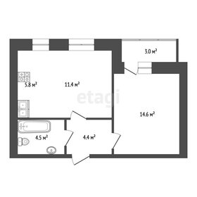 32,3 м², квартира-студия 5 330 000 ₽ - изображение 45