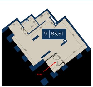 83,5 м², помещение свободного назначения - изображение 5
