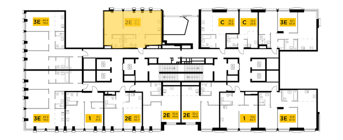 56 м², 2-комнатная квартира 20 200 000 ₽ - изображение 113