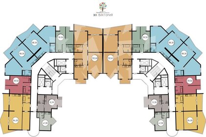 134 м², 4-комнатная квартира 50 000 000 ₽ - изображение 66