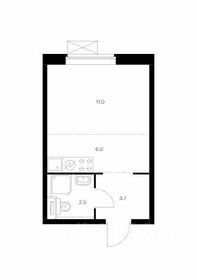 19,7 м², квартира-студия 6 800 000 ₽ - изображение 29