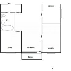 Квартира 42,1 м², 3-комнатная - изображение 4