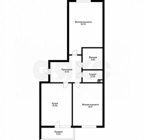 54 м², 2-комнатная квартира 4 990 000 ₽ - изображение 72