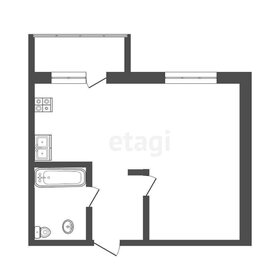 Квартира 34,1 м², 1-комнатная - изображение 2