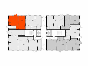 55,9 м², помещение свободного назначения 14 952 000 ₽ - изображение 87