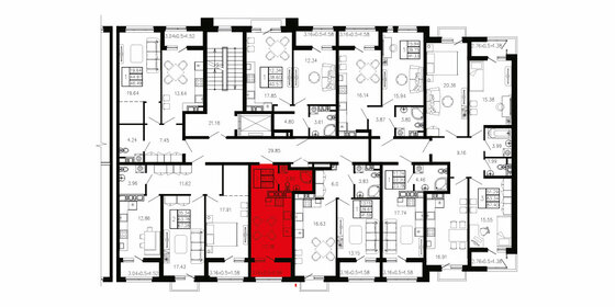 Квартира 22,8 м², студия - изображение 2