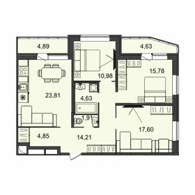 137,9 м², 4-комнатная квартира 38 623 200 ₽ - изображение 36