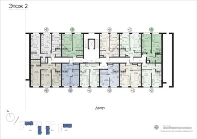 31,6 м², 1-комнатная квартира 3 636 000 ₽ - изображение 81