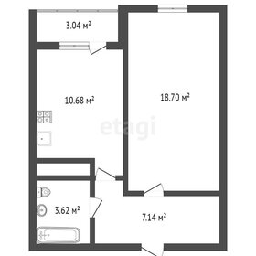 33,8 м², 1-комнатная квартира 3 955 000 ₽ - изображение 37