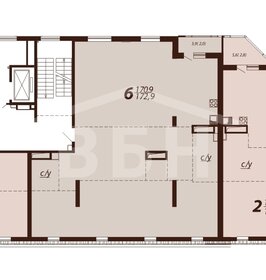 Квартира 172,9 м², 6-комнатная - изображение 1