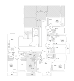 26,4 м², квартира-студия 5 600 000 ₽ - изображение 114