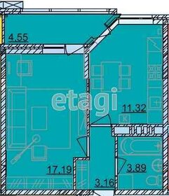 Квартира 41 м², 1-комнатная - изображение 1