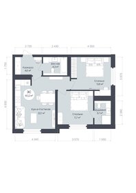 63,1 м², 3-комнатная квартира 9 401 900 ₽ - изображение 31