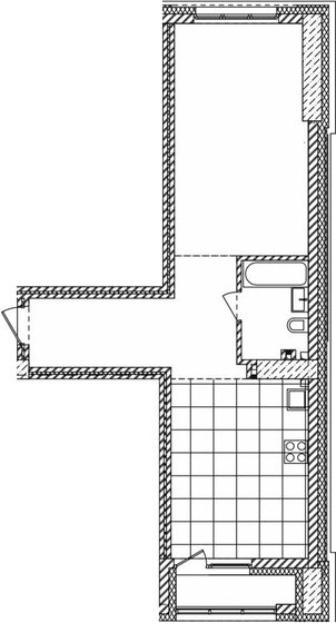 55,9 м², 1-комнатная квартира 10 270 000 ₽ - изображение 1