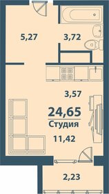 18,4 м², квартира-студия 1 099 000 ₽ - изображение 68