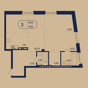 108,2 м², 3-комнатная квартира 11 500 000 ₽ - изображение 106