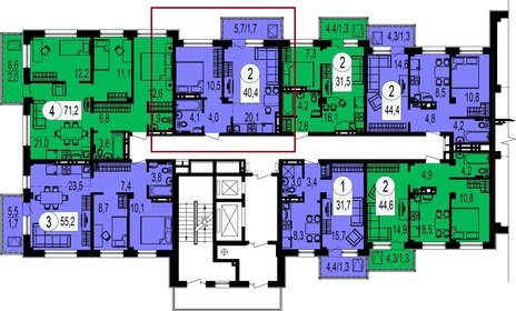 Квартира 40 м², 2-комнатная - изображение 5