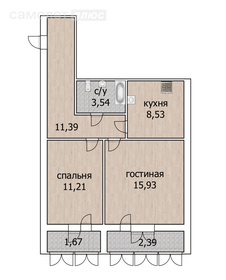 47,4 м², 2-комнатная квартира 5 800 000 ₽ - изображение 16
