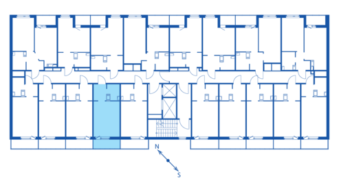 24,3 м², квартира-студия 4 185 888 ₽ - изображение 3