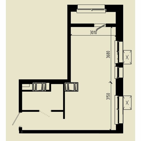29,8 м², 1-комнатная квартира 6 317 267 ₽ - изображение 1