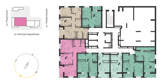37,5 м², 1-комнатная квартира 5 230 000 ₽ - изображение 21