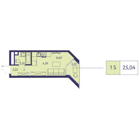25 м², 1-комнатная квартира 9 264 800 ₽ - изображение 9
