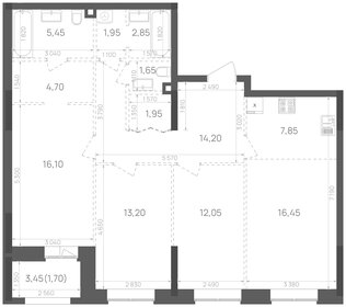 72 м², 3-комнатная квартира 18 000 000 ₽ - изображение 85