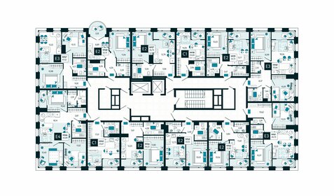 47,5 м², 3-комнатная квартира 4 100 000 ₽ - изображение 95