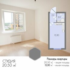 Квартира 20,5 м², студия - изображение 2