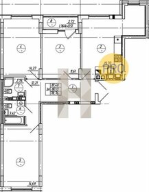 Квартира 81,5 м², 3-комнатная - изображение 1