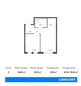 40 м², 1-комнатная квартира 5 040 000 ₽ - изображение 90