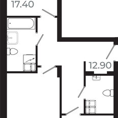 Квартира 68,8 м², 3-комнатная - изображение 2