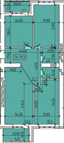 Квартира 96,4 м², 3-комнатная - изображение 2