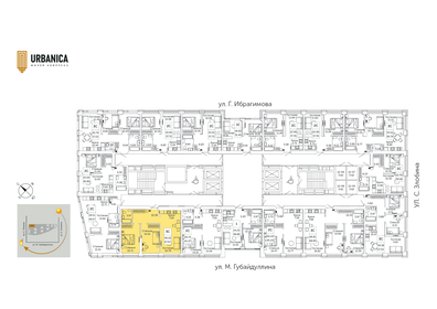 55,3 м², 3-комнатная квартира 9 811 800 ₽ - изображение 26