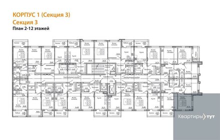36,8 м², 1-комнатная квартира 3 230 000 ₽ - изображение 72
