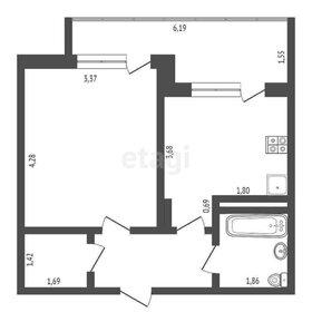 43 м², 1-комнатная квартира 8 300 000 ₽ - изображение 21