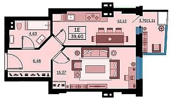 50 м², 1-комнатная квартира 7 500 000 ₽ - изображение 99