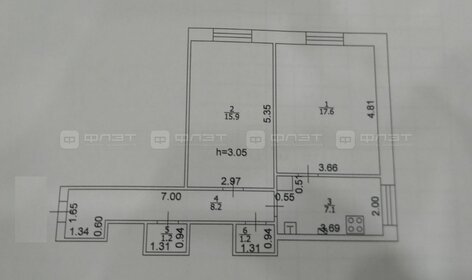 Квартира 51,2 м², 2-комнатная - изображение 4