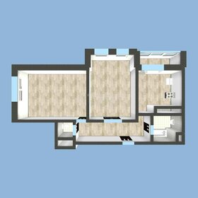 Квартира 74,5 м², 2-комнатная - изображение 1