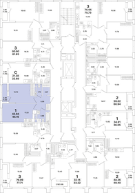 Квартира 45,2 м², 1-комнатная - изображение 2