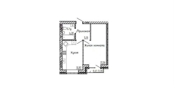 49 м², 1-комнатная квартира 5 200 000 ₽ - изображение 83