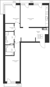 90 м², 2-комнатная квартира 17 101 900 ₽ - изображение 37