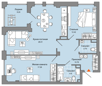 93 м², 4-комнатная квартира 9 146 280 ₽ - изображение 34