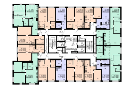 24 м², квартира-студия 6 600 000 ₽ - изображение 27