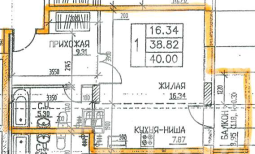 46 м², 1-комнатная квартира 4 700 000 ₽ - изображение 106