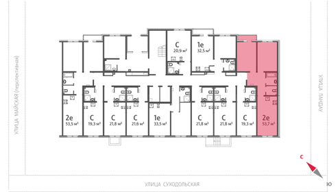 74,5 м², 3-комнатная квартира 7 000 000 ₽ - изображение 43