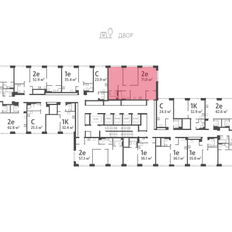 Квартира 71 м², 2-комнатная - изображение 2