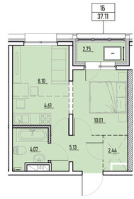 31,4 м², квартира-студия 3 600 000 ₽ - изображение 65