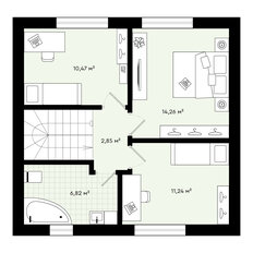 Квартира 96 м², 4-комнатная - изображение 2